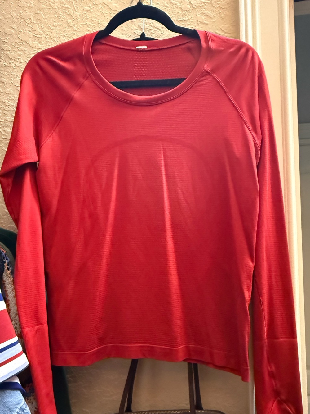Lululemon Athletica Swiftly Long Sleeve (Dark Red)